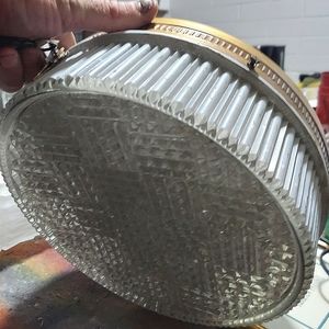 Crystal MCM HALO flush mount